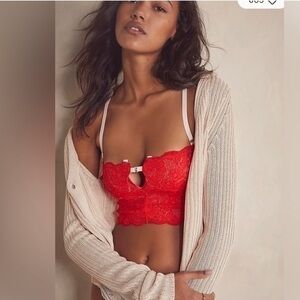 We are HAH Top 2 Bottom Cami in Blood Orange small NWT